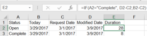 Excel Scratch Work